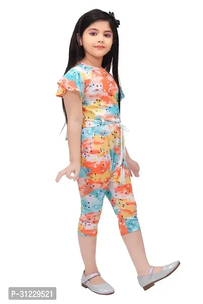 Stylish Multicoloured Georgette Dresses For Girls-thumb3