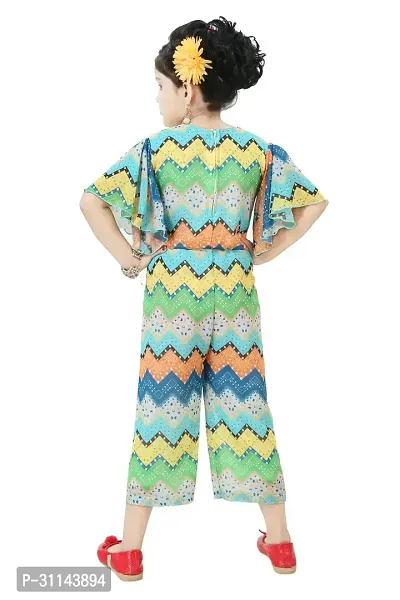 Stylish Blue Georgette Dresses For Girls-thumb2