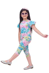 Stylish Multicoloured Georgette Dresses For Girls-thumb2