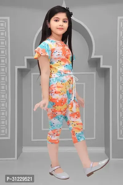 Stylish Multicoloured Georgette Dresses For Girls