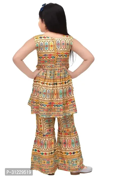 Stylish Multicoloured Georgette Dresses For Girls-thumb2