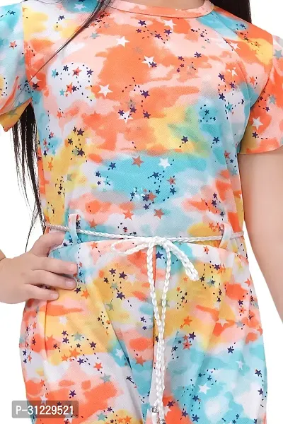 Stylish Multicoloured Georgette Dresses For Girls-thumb4