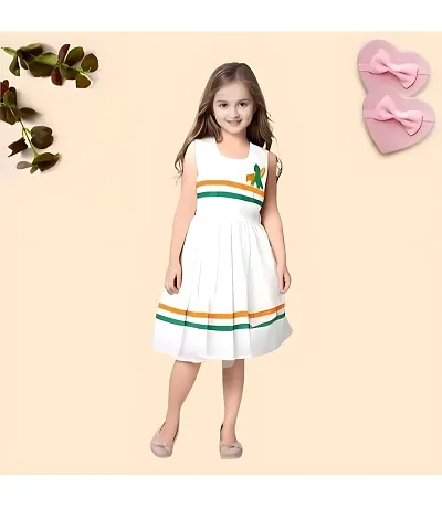 Baby Girl Kids Fashion Frock Dresses. Pack Of 01