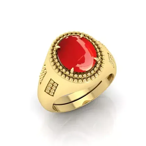 Trendy Brass Artificial Stone Rings