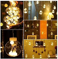 12 Ball 138 LED 2.5m Wish Ball Curtain String Lights, Warm White-thumb4