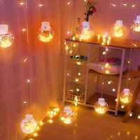 12 Ball 138 LED 2.5m Wish Ball Curtain String Lights, Warm White-thumb2