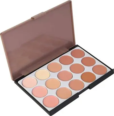 Contour Bronze Highlight Palette Concealer With Makeup Essentials Combo