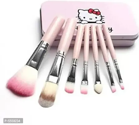 Hello Kitty Makeup Brush (Pack Of 7)-thumb0