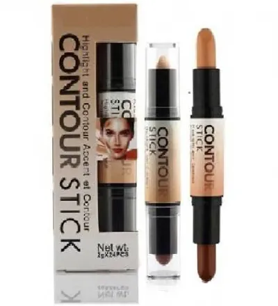 Professional Makeup Look Contour Stick With Makeup Essential Combo