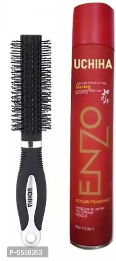 Hair Holding Hair Spray &nbsp;Hair Styling Roller Comb (2 Items In The Set)