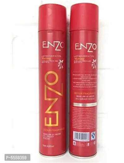 Enzo Hair Styling Hair Spray (420*2=840Ml) Pack Of 2