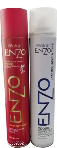 Enzo Hair Styler Hair Spray Hair Spraynbsp;(420*2=840Ml) Pack Of 2