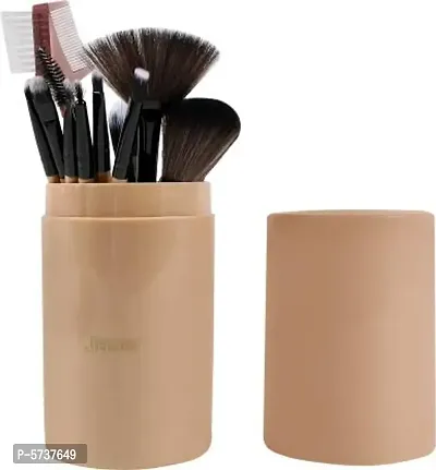 Makeup Brush Set With Storage Boxnbsp;(Colors May Very)(Pack Of 12)