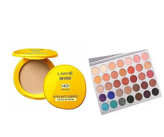 Most Loved Eyeshadow Palette With Makeup Essential Combo