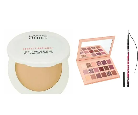 Most Loved Eyeshadow Palette With Makeup Essential Combo