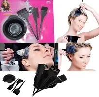 nbsp;Hair Coloring Dyeing Kit Color Dye Brush Comb Mixing Bowl Tint Tool Bleach With 5  Pieces Makeup Brush-thumb1