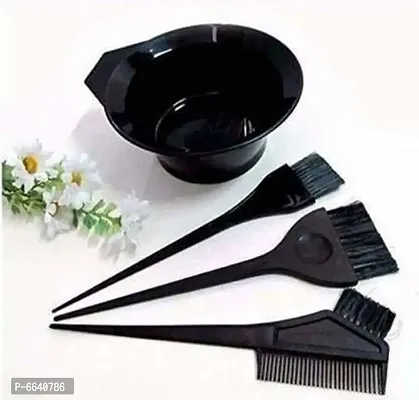 nbsp;Hair Coloring Dyeing Kit Color Dye Brush Comb Mixing Bowl Tint Tool Bleach With 5  Pieces Makeup Brush-thumb4