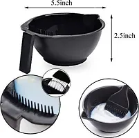Hair Coloring Dyeing Kit Color Dye Brush Comb Mixing Bowl Tint Tool Bleach With Foundation Brush-thumb2