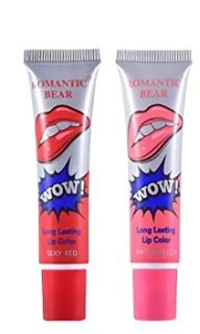 Long Lasting Magic Color Lip Tint and Lip Gloss Shade Lipstick