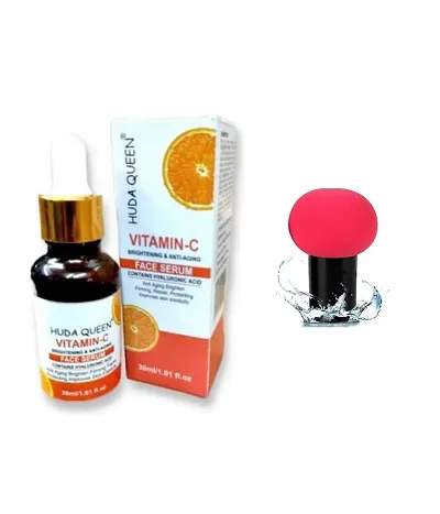 Mavles Beauty Vitamin C Face Serum With Makeup Essential Combo