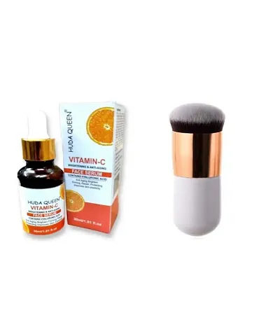 Mavles Beauty Vitamin C Face Serum With Makeup Essential Combo