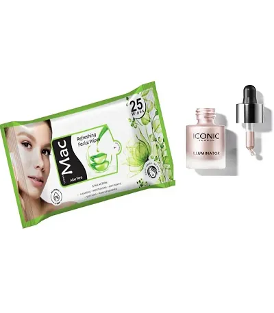 Mavles Beauty Combo Of Daily Cleansing Facial Wet Wipes Combo