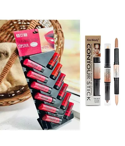 Essential Ultra Ceramide Matte Lipstick With Makeup Essential Combo