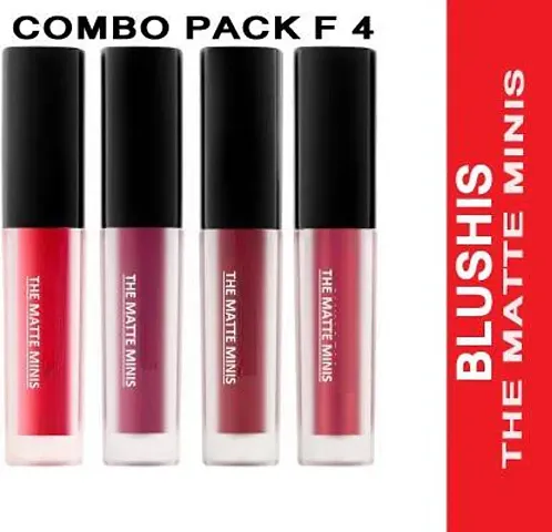 Matte Waterproof Lipstick Combo With Makeup Essential