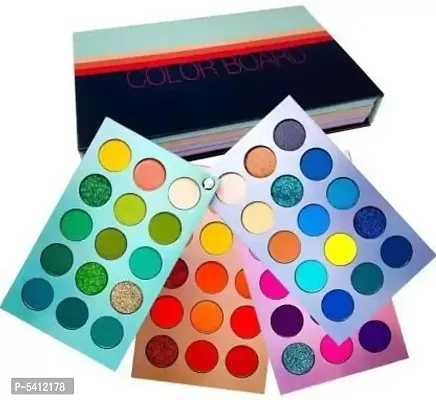 Eyeshadow Palette 60 Colors Mattes And Shimmers High Pigmented Color Board Palette Long Lasting Makeup Palette Blendable Professional Eye Shadow Make Up Eye Cosmetic 60