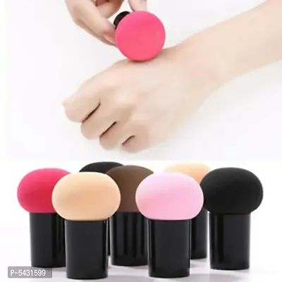 Makeup Puff Blender Mushroom Shaped PACK OF 1