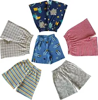 Stylish Cotton Shorts for Boys Pack of 6-thumb3