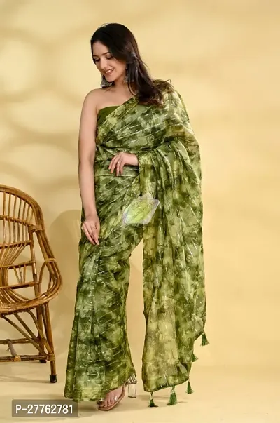 Weightless Georgette Saree With Blouse Piece-thumb0