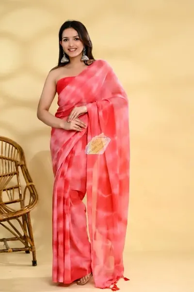 New In Crepe Saree with Blouse piece
