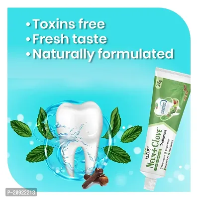 Kudos ayurveda neem clove toothpaste 100gm (pack of 7)-thumb3