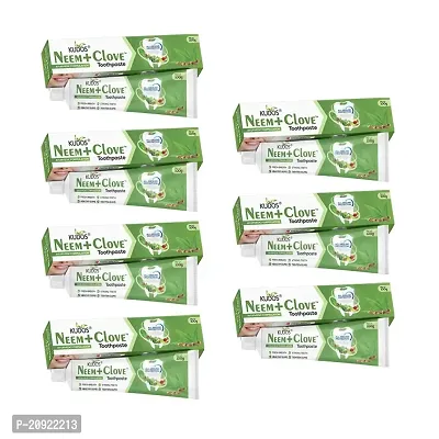 Kudos ayurveda neem clove toothpaste 100gm (pack of 7)-thumb0