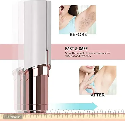 Hair Remover For Women Skincare Lipstick Shape Mini Epilator trimmer Machine for face-thumb2