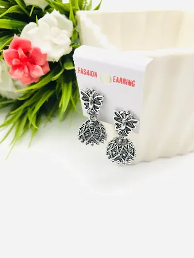 Stylish Alloy Jhumkas For Women