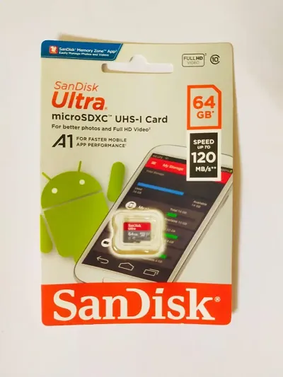 sandisk ultra 64gb micro sdhc card