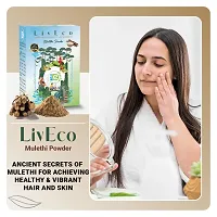 LivEco Mulethi Powder For Face Pack | DIY Organic Herbal Face Mask 300gms-thumb2
