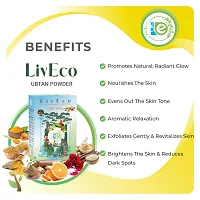 LivEco Ubtan Powder Face Pack / Body Scrub | DIY Organic Sunnipindi Ayurvedic Face Pack 300gms-thumb4
