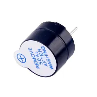 SYMFONIA 5pcs Electromagnetic Mini Piezo Buzzers Small Active Buzzer 5V 12V Mini Alarm Speaker for Electronic Project-thumb1