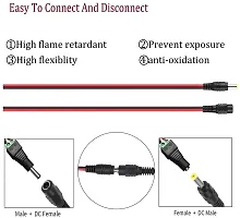 SYMFONIA 5 Pair 12V 5.5x2.1mm Male Female DC Power Socket Jack Connector Cable Plug Wire-thumb1