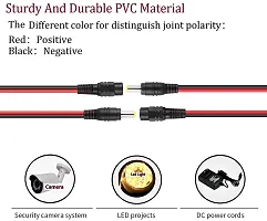 SYMFONIA 5 Pair 12V 5.5x2.1mm Male Female DC Power Socket Jack Connector Cable Plug Wire-thumb3