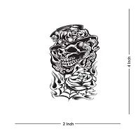 Temporary Tattoowala Skull Tattoo Waterproof Men and Women Temporary Body Tattoo-thumb2