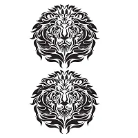 Temporary Tattoowala Angry Tiger Tattoo Men and Women Temporary Body Tattoo-thumb1