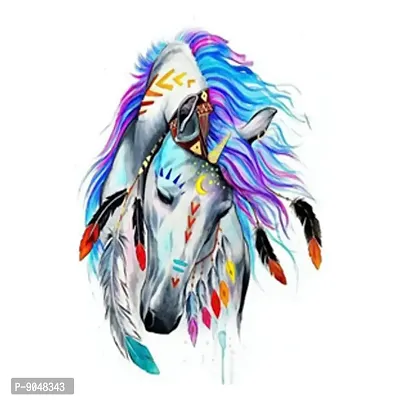 Horses  Animal Tattoo Waterproof Male and Female Temporary Body Tattoo-thumb2