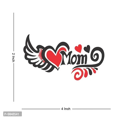 Mom Heart with Wings Tattoo Temporary Body Waterproof Boy and Girl Tattoo-thumb3