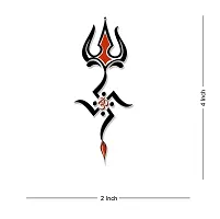 Trishul Om with Swastika Tattoo Waterproof Temporary Body Tattoo Boy and Girl Tattoo-thumb3