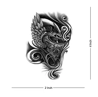 Dragon Helmet Tattoo Waterproof Male and Female Temporary Body Tattoo-thumb3