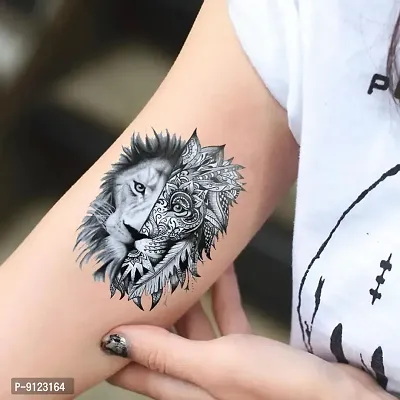 Tiger Animal Tattoo Waterproof Male and Female Temporary Body Tattoo